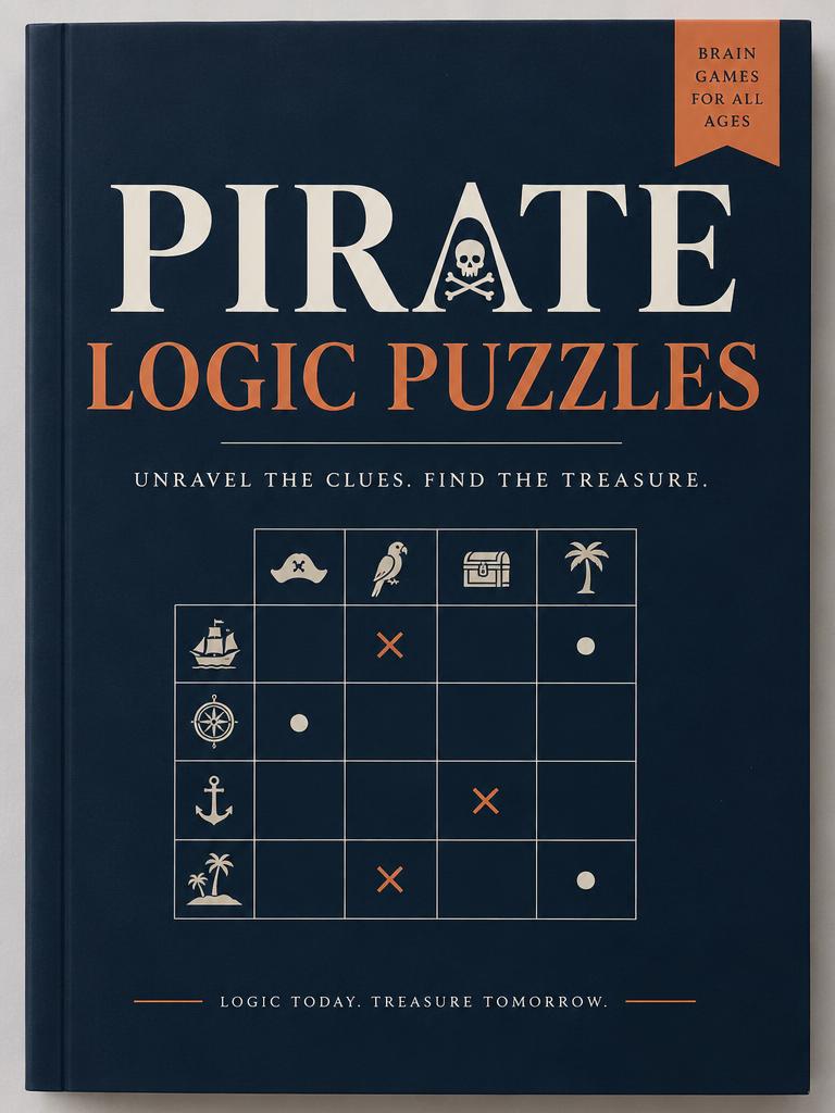 Example logic puzzle book cover