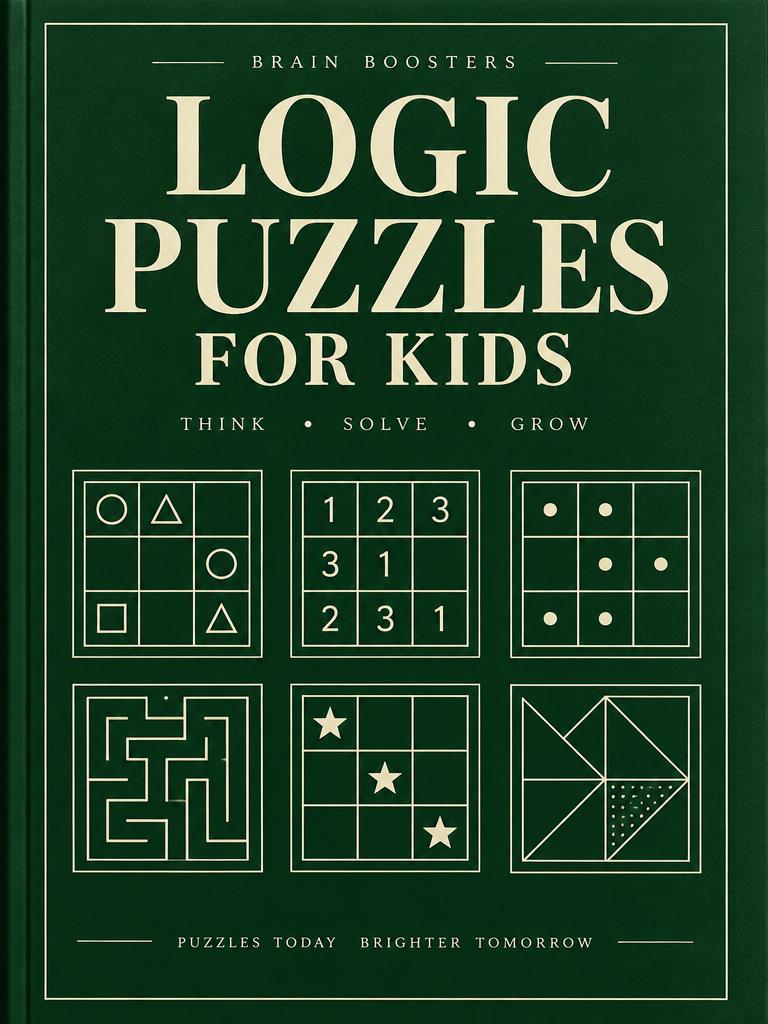 Example logic puzzle book cover