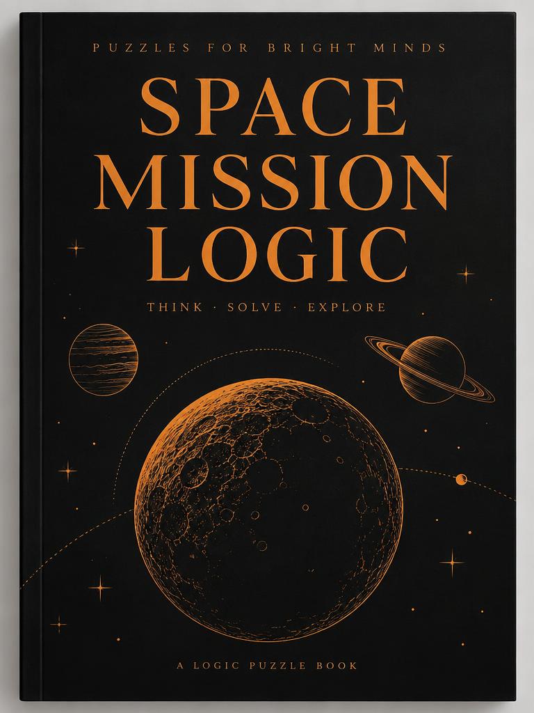 Example logic puzzle book cover